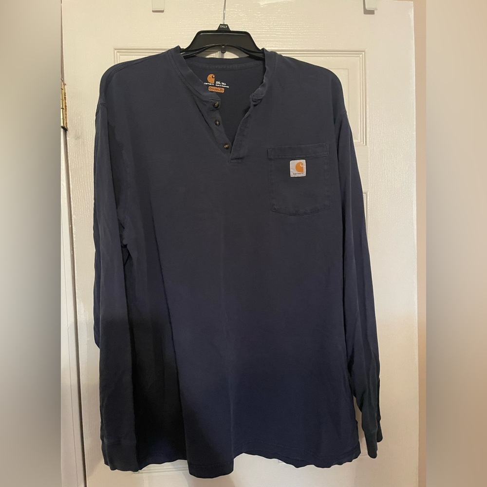 Carhartt original fit long sleeve shirt